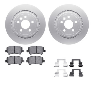R1 Concepts® - Rear Brake Kit with Euro Ceramic Pads