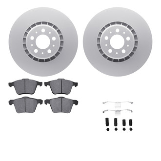 R1 Concepts® - Front Brake Kit with Euro Ceramic Pads
