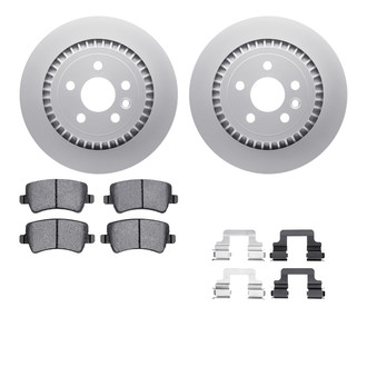 R1 Concepts® - Rear Brake Kit with Euro Ceramic Pads