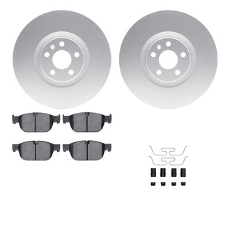 R1 Concepts® - Carbon Coated Brake Kit with Euro Ceramic Pads