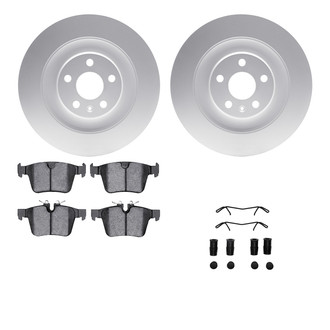 R1 Concepts® - Rear Brake Kit with Euro Ceramic Pads