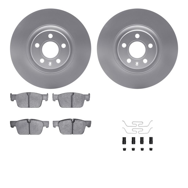  R1 Concepts® - Front Brake Kit with Euro Ceramic Pads