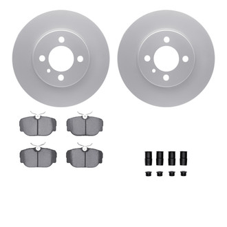 R1 Concepts® - Front Brake Kit with Euro Ceramic Pads