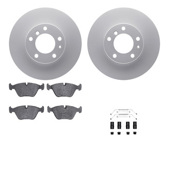 R1 Concepts® - Front Brake Kit with Euro Ceramic Pads
