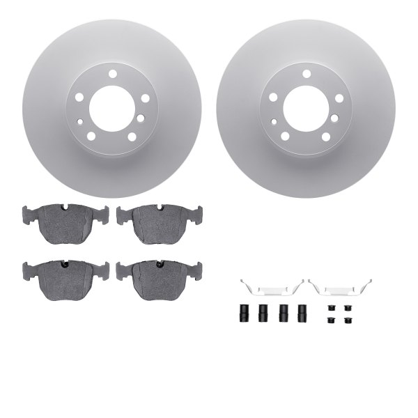  R1 Concepts® - Front Brake Kit with Euro Ceramic Pads