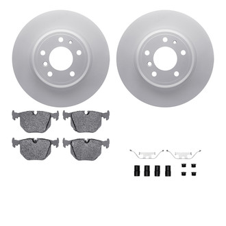 R1 Concepts® - Rear Brake Kit with Euro Ceramic Pads