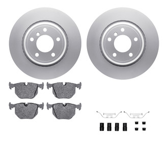 R1 Concepts® - Rear Brake Kit with Euro Ceramic Pads