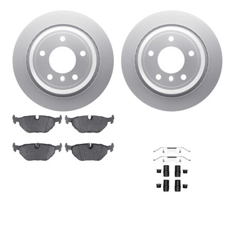 R1 Concepts® - Rear Brake Kit with Euro Ceramic Pads