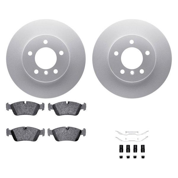  R1 Concepts® - Front Brake Kit with Euro Ceramic Pads