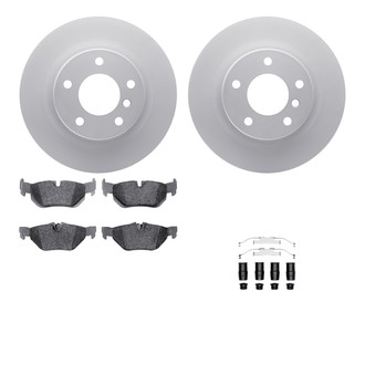 R1 Concepts® - Rear Brake Kit with Euro Ceramic Pads