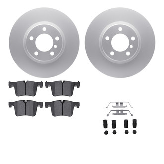 R1 Concepts® - Front Brake Kit with Euro Ceramic Pads