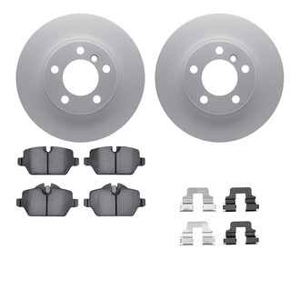 R1 Concepts® - Rear Brake Kit with Euro Ceramic Pads