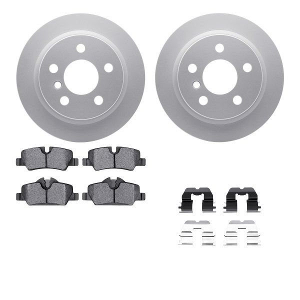  R1 Concepts® - Rear Brake Kit with Euro Ceramic Pads