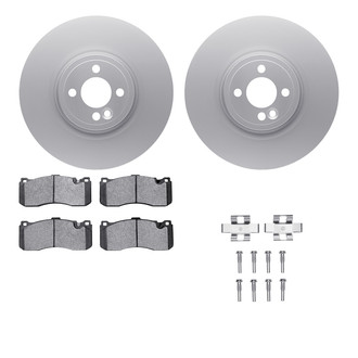 R1 Concepts® - Front Brake Kit with Euro Ceramic Pads