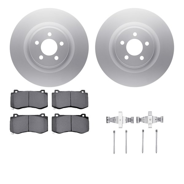  R1 Concepts® - Front Brake Kit with Euro Ceramic Pads