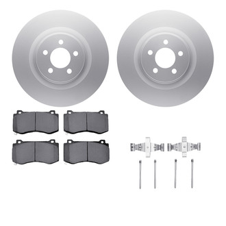 R1 Concepts® - Front Brake Kit with Euro Ceramic Pads