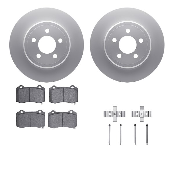  R1 Concepts® - Rear Brake Kit with Euro Ceramic Pads