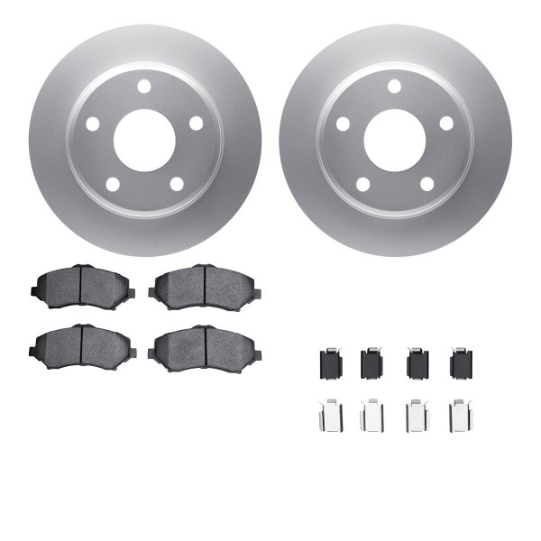  R1 Concepts® - Front Brake Kit with Euro Ceramic Pads