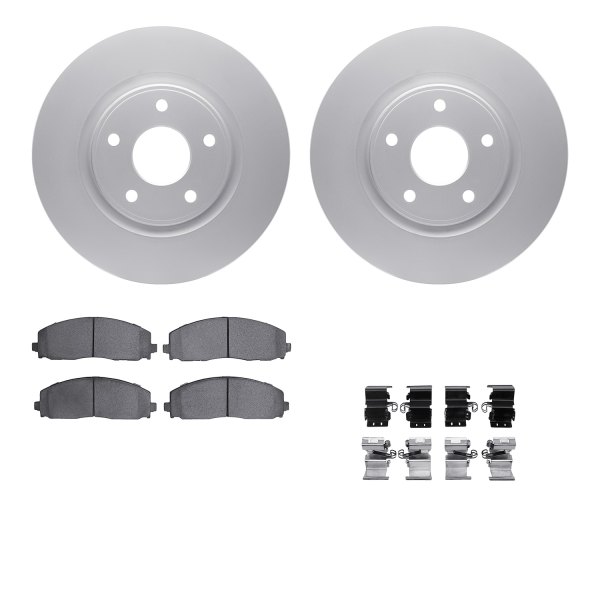  R1 Concepts® - Front Brake Kit with Euro Ceramic Pads