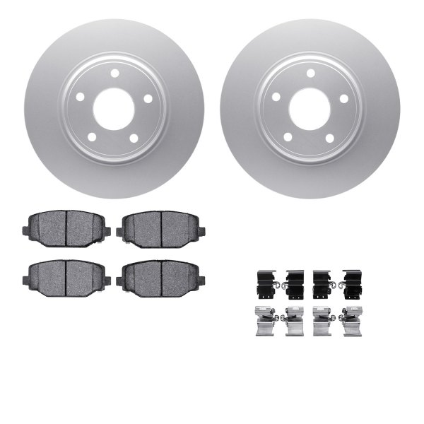  R1 Concepts® - Rear Brake Kit with Euro Ceramic Pads