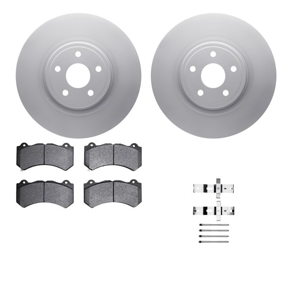  R1 Concepts® - Front Brake Kit with Euro Ceramic Pads