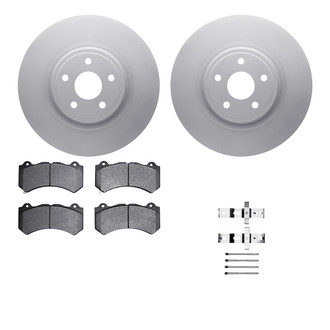 R1 Concepts® - Front Brake Kit with Euro Ceramic Pads