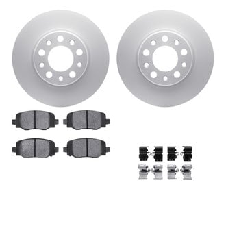 R1 Concepts® - Rear Brake Kit with Euro Ceramic Pads