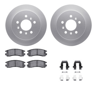 R1 Concepts® - Rear Brake Kit with Euro Ceramic Pads