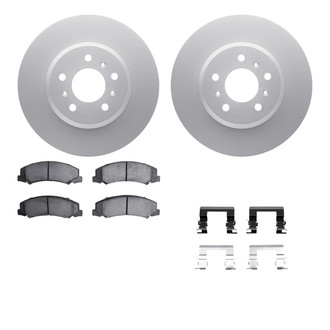 R1 Concepts® - Front Brake Kit with Euro Ceramic Pads