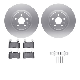 R1 Concepts® - Front Brake Kit with Euro Ceramic Pads