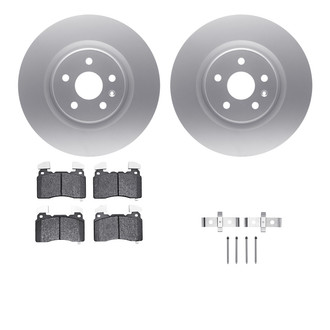 R1 Concepts® - Front Brake Kit with Euro Ceramic Pads