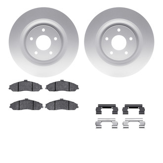 R1 Concepts® - Carbon Coated Brake Kit with Euro Ceramic Pads