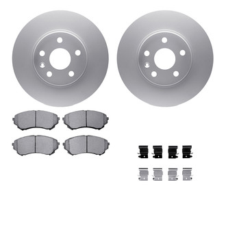 R1 Concepts® - Front Brake Kit with Euro Ceramic Pads