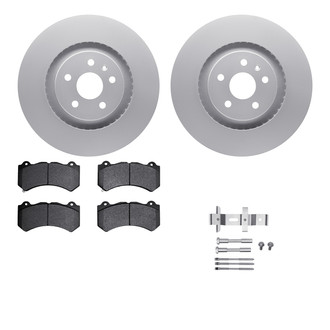 R1 Concepts® - Front Brake Kit with Euro Ceramic Pads