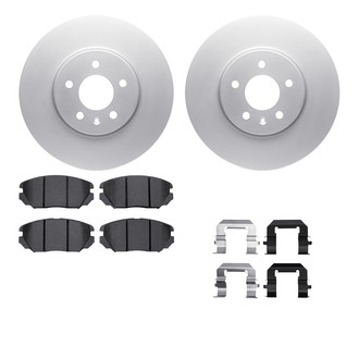 R1 Concepts® - Carbon Coated Brake Kit with Euro Ceramic Pads
