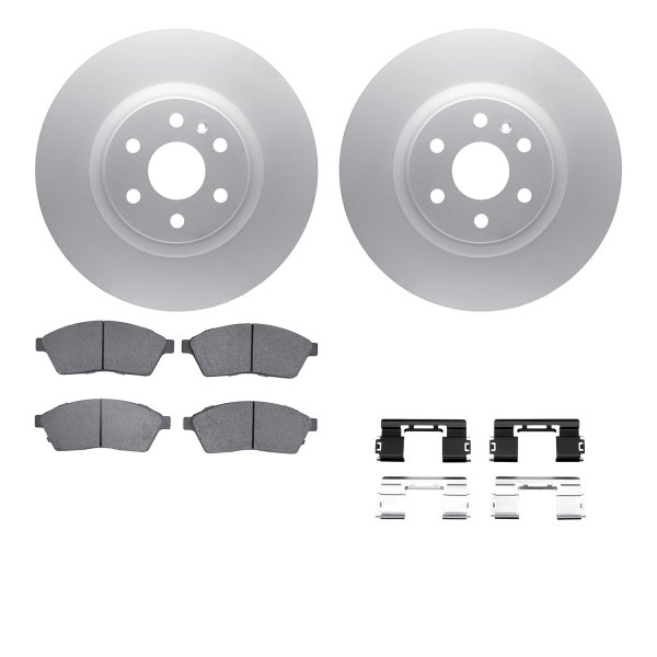  R1 Concepts® - Front Brake Kit with Euro Ceramic Pads