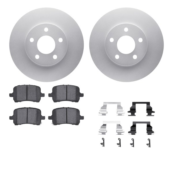  R1 Concepts® - Front Brake Kit with Euro Ceramic Pads