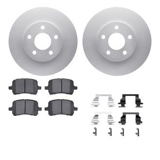 R1 Concepts® - Carbon Coated Brake Kit with Euro Ceramic Pads