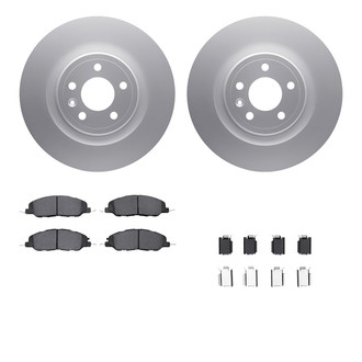 R1 Concepts® - Front Brake Kit with Euro Ceramic Pads