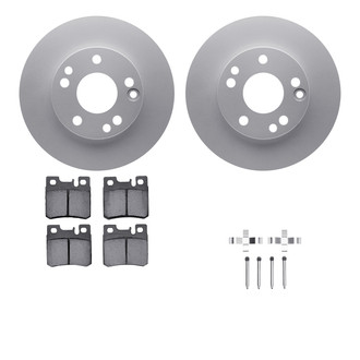 R1 Concepts® - Rear Brake Kit with Euro Ceramic Pads