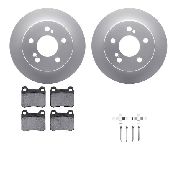  R1 Concepts® - Rear Brake Kit with Euro Ceramic Pads