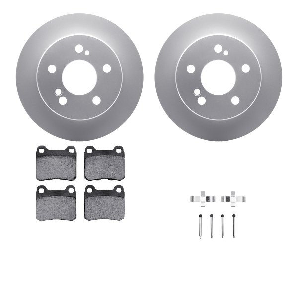  R1 Concepts® - Rear Brake Kit with Euro Ceramic Pads