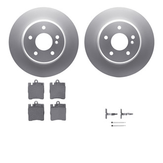 R1 Concepts® - Rear Brake Kit with Euro Ceramic Pads