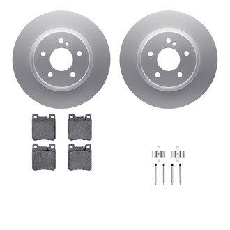 R1 Concepts® - Rear Brake Kit with Euro Ceramic Pads