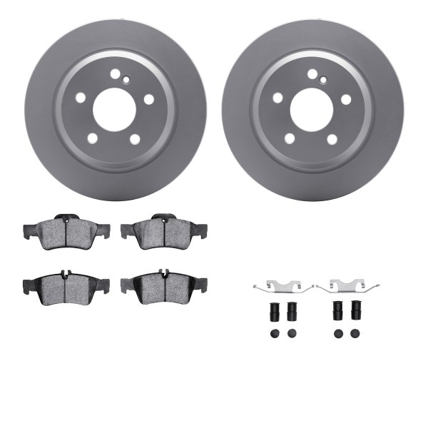  R1 Concepts® - Rear Brake Kit with Euro Ceramic Pads