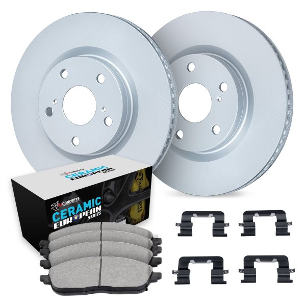  R1 Concepts® - Rear Brake Kit with Euro Ceramic Pads