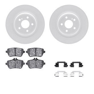 R1 Concepts® - Rear Brake Kit with Euro Ceramic Pads