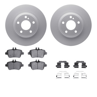 R1 Concepts® - Rear Brake Kit with Euro Ceramic Pads