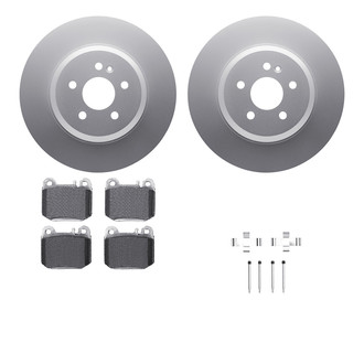 R1 Concepts® - Rear Brake Kit with Euro Ceramic Pads