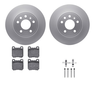 R1 Concepts® - Rear Brake Kit with Euro Ceramic Pads